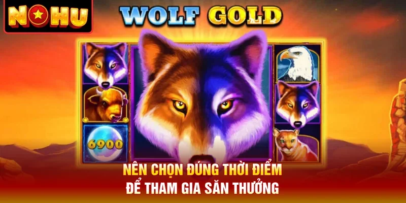 Nên chọn đúng thời điểm để tham gia săn thưởng